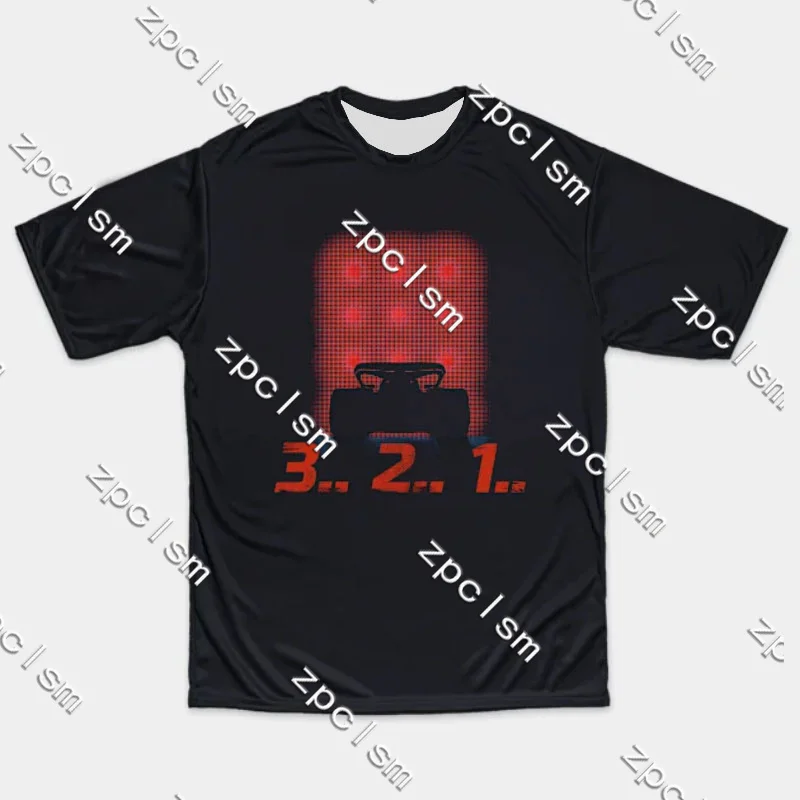 2024 Start Lights Racing T-shirt 3D Printed Men's Clothing Motorsport T-Shirt Racing Clothes Street Fashion Brand Tops BMX