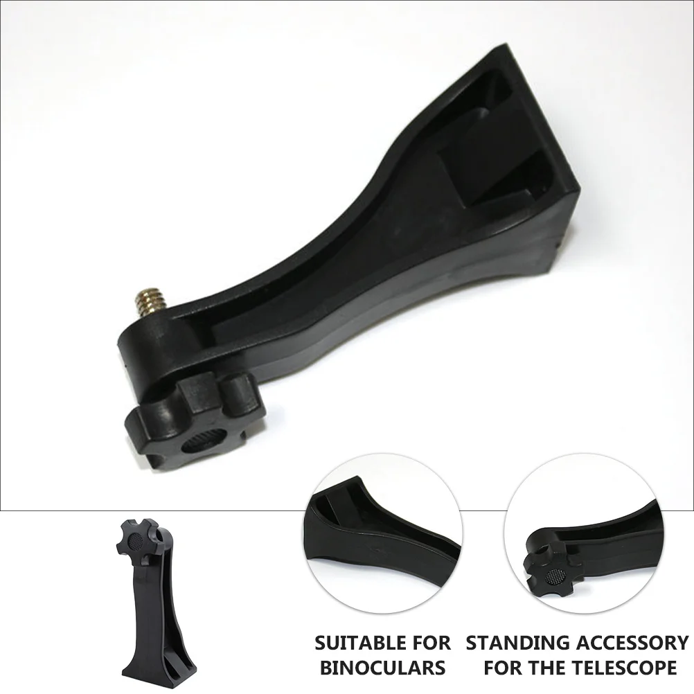 

Telescope Mount Adapter 1 4 inch Screw Hole Stable Connection ABS Cube Binocular Tripod Adaptor for Bird Watching Sports