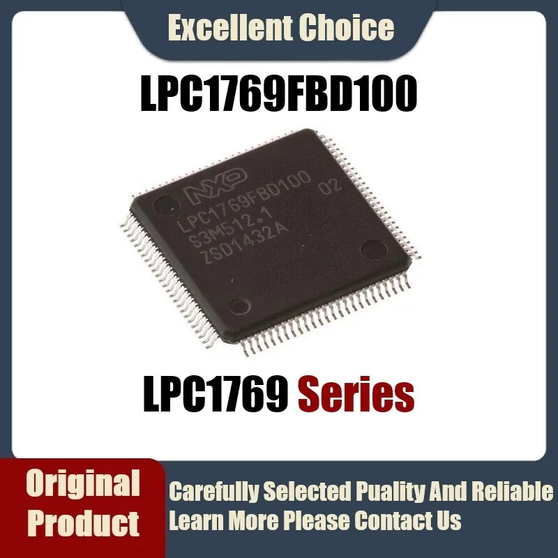 1-10 unids/lote Original auténtico LPC1769FBD100 LQFP100 microcontrolador LPC1769FBD LPC1769