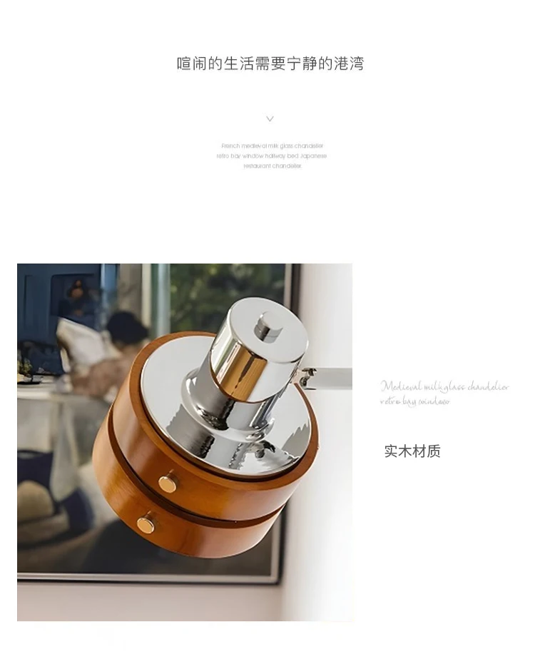 Swing Arm Clip Wall Lamp, Retro Japanese Solid Wood Sconce with Plug Cable, LED Reading Light for Bookshelf Bedside Office Table