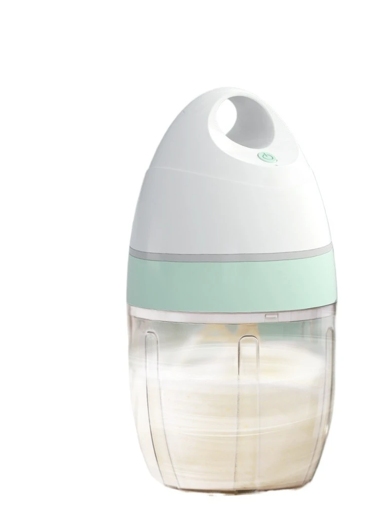 Electric egg beater, wireless, fully automatic, whisk, for whipping cream and egg whites, desktop egg mixer