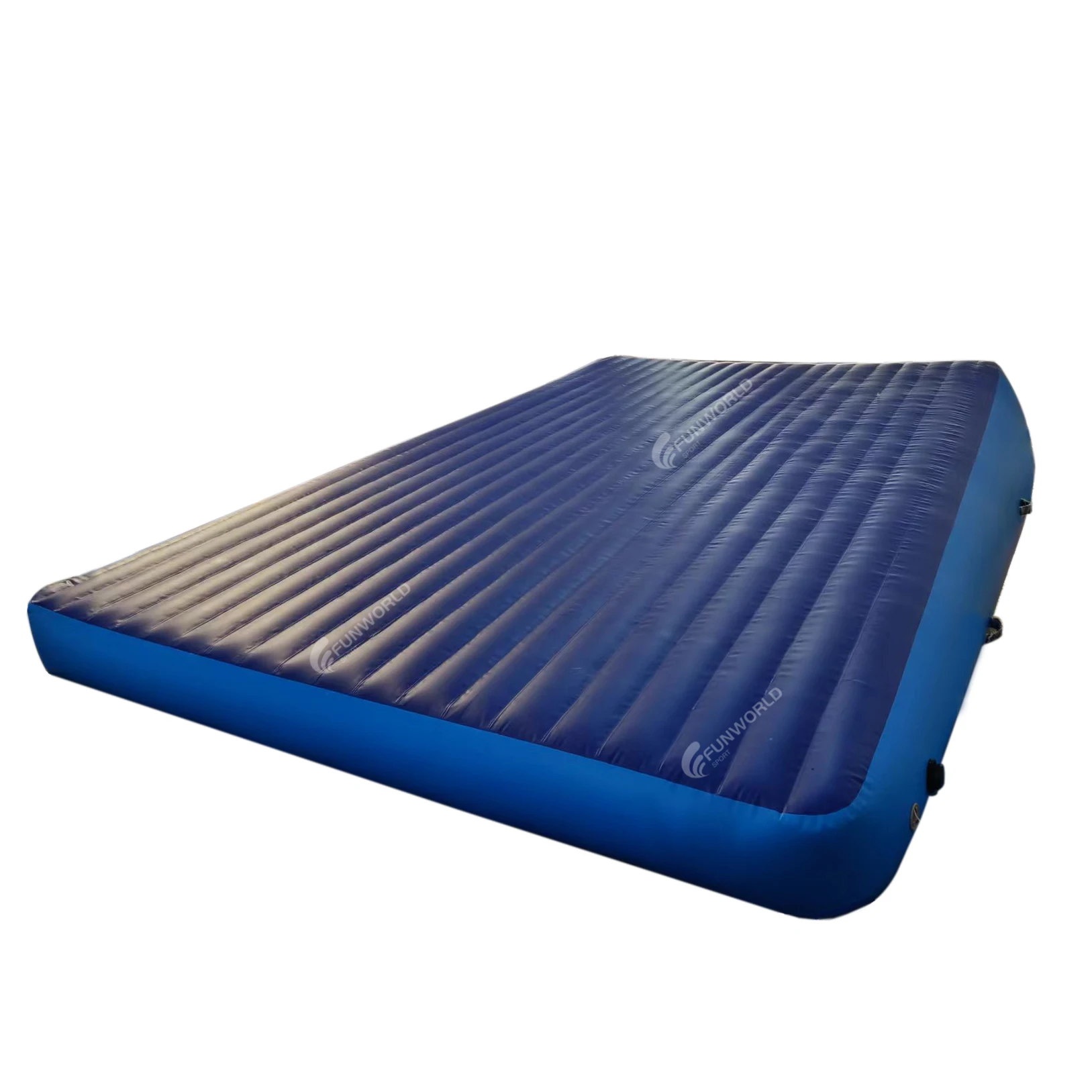 IFUNWOD للطي المنحدر إسفين سجادة رياضية منحدر سجادة للتراجع الرياضة ممارسة نفخ الجمباز المنحدر للبيع