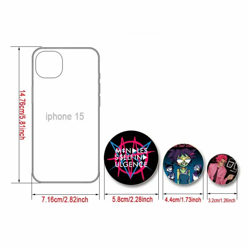 FRANKENSTEIN GIRLS Album Cover Soft Button Pin Rock Band Mindless Self Indulgence Brooch Jamie Hewlett Cartoon Badge Fans Gifts