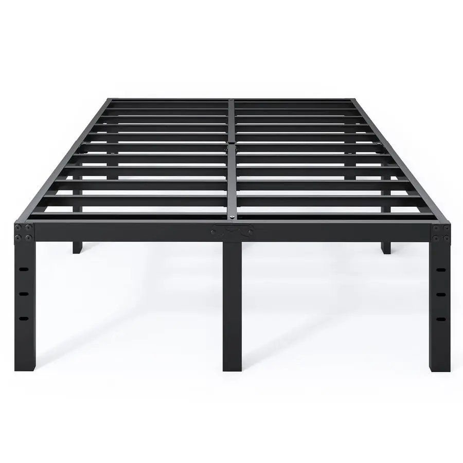 

Size Bed Frame 18 in Sturdy Platform Bed Frame Full, Heavy Duty Metal Bed Frame No Box Spring Needed, Quick amp Easy Assembly,