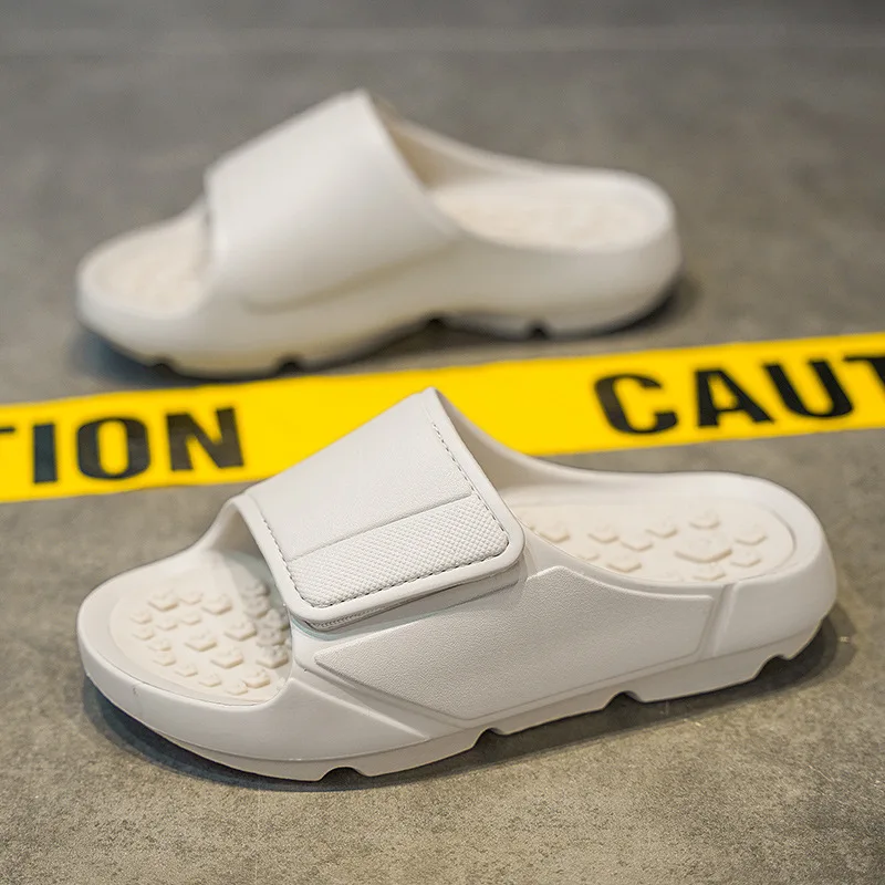 

Мужские шлепанцы из ЭВА с нескользящей подошвой, пляжные, для пар, с мягкой массажной подошвой, легкие, повседневные, хит продаж 2026, новые летние мужские тапочки