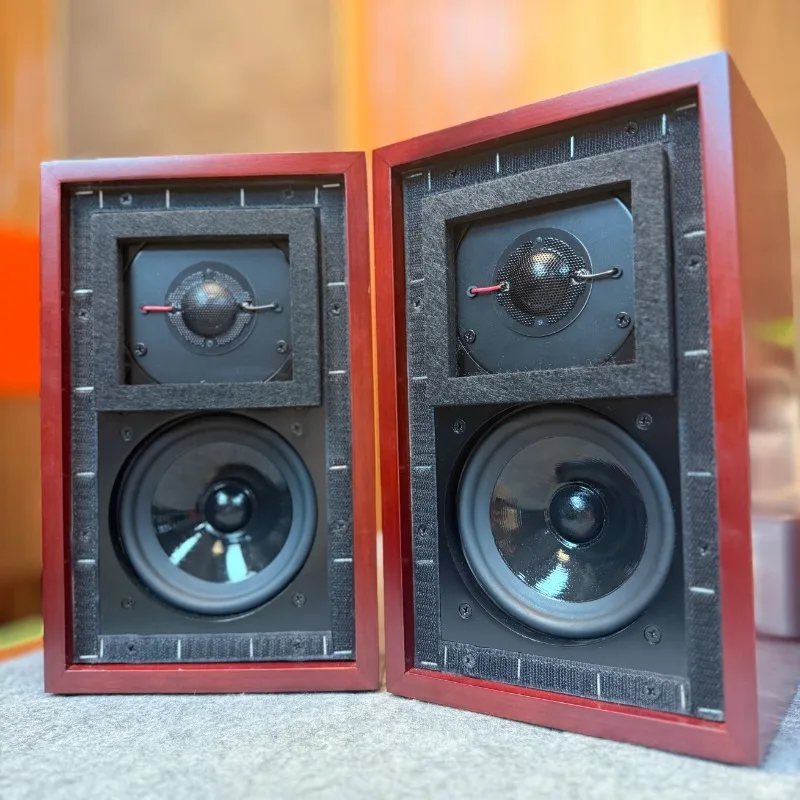 

5.5inch 6ohm 50-110W 35A Home Audio Bookshelf Speaker HIFI Speaker Desktop Passive Wooden Speaker