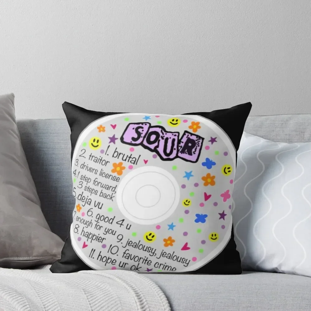 Sour album CD Throw Pillow Cushion Covers For Living Room Cushion Cover pillow