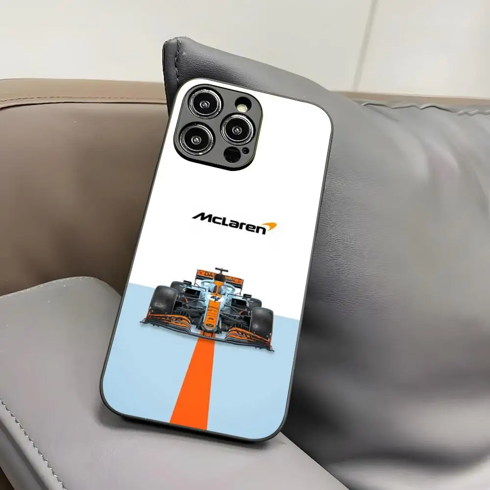 SuperCar M-McLarenS Phone Case for Iphone 17 Air 16 15 14 12 11 13 Pro Max Mini X Xr Xs Puls Black Glass Cover view 4