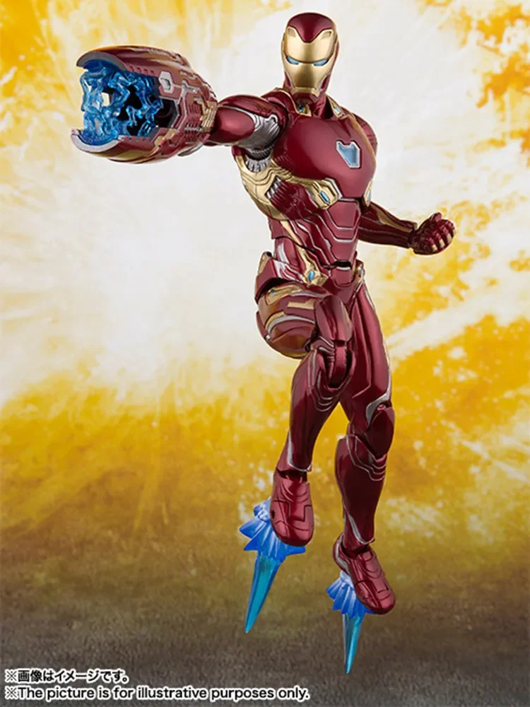 

15cm Marvel Avengers 3 Infinity War Mk50 Shf Iron Man 6 Inches Movable Figure Model Luxury Edition Collect Ornaments Toy