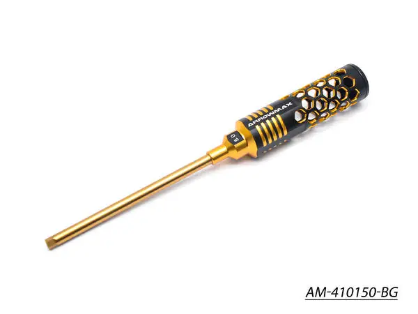 ประแจอัลเลน ARROWMAX AM-410150/140/130/125/120/115-BG ขนาด 5.0 4.0 3.0 2.5 2.0 1.5 นิ้ว ยาว 120 มม. สีดำทอง สำหรับงาน RC