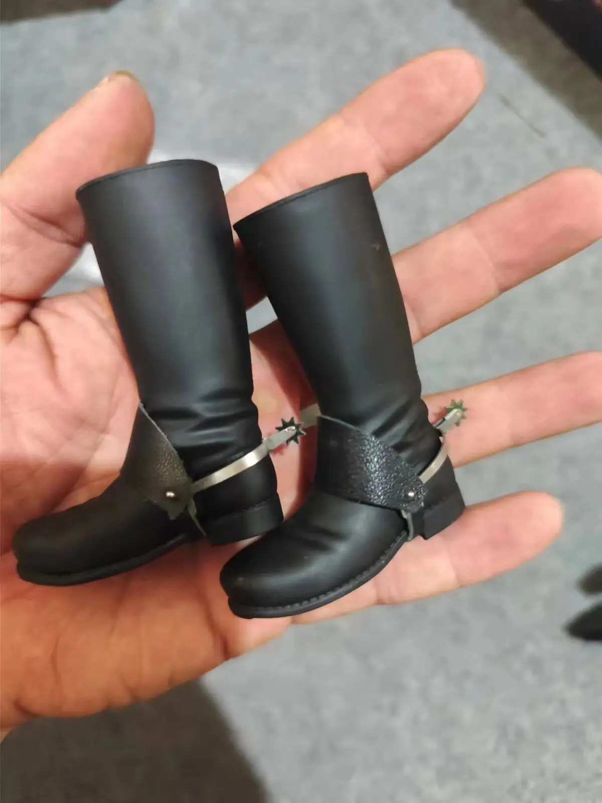 Bottes de Cowboy creuses tendance pour soldat masculin, modèle de chaussures pour figurine d'action de 12 pouces, 1/6
