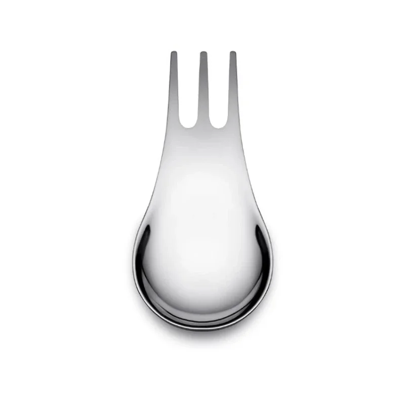 Stainless steel fruit forks, fruit sticks, tableware, luxury spoons 4 packs