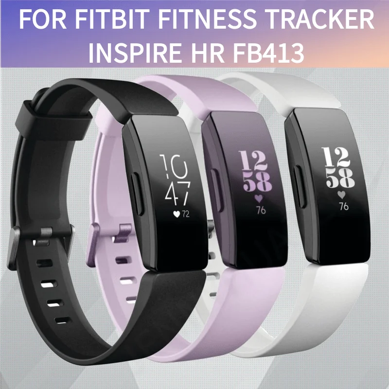 

Оригинальный фитнес-трекер Fitbit Inspire HR, умные спортивные часы, монитор упражнений, водонепроницаемые умные часы с пульсометром для IOS Android