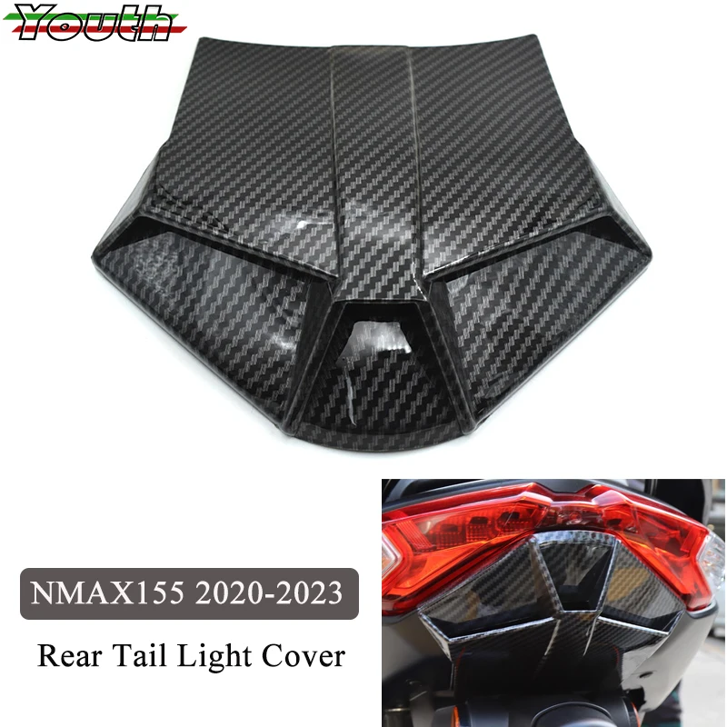 For Yamaha NMAX155 NMAX125 NMAX 155 N-MAX 125 2020-2023 Motorcycle rear tail light lamp cover protection decorative accessories