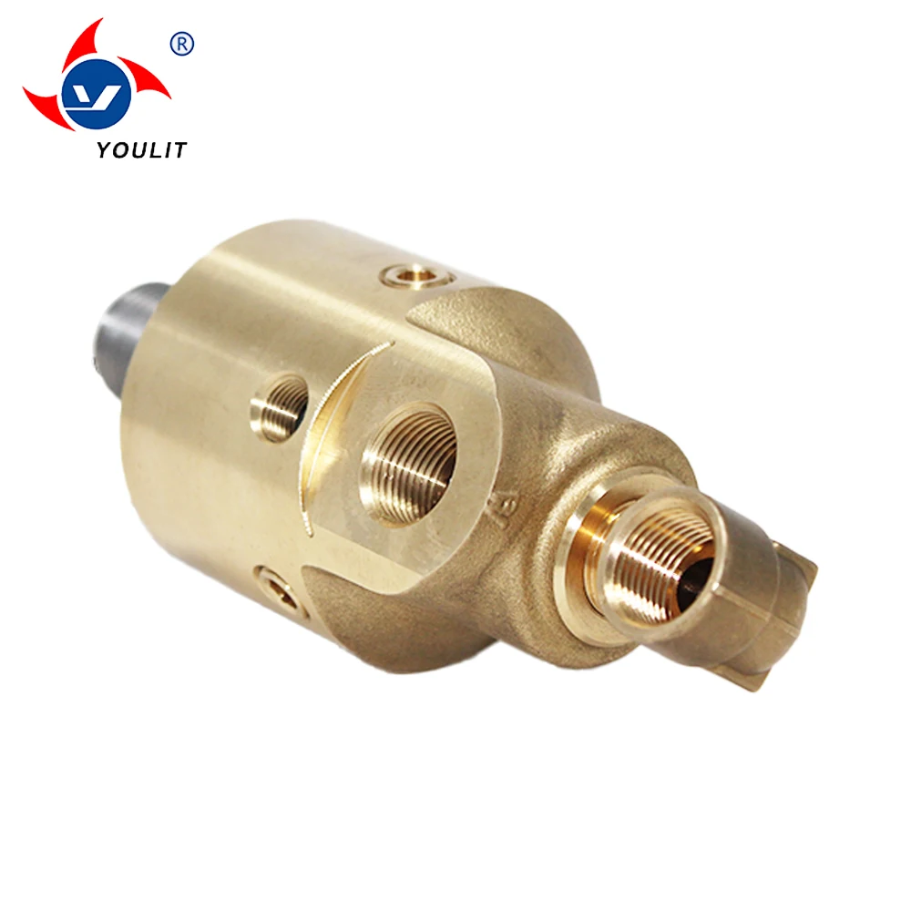 Deublin 355-064-378 Rotary Swivel 355 Series Medium Speed Industrial Hardware High Pressure Casting Stainless Steel Smooth 750