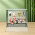 

Display Case Bread Box for Kitchen Countertop, 2 Tier Display Shelf Cake Cupcake Bread Storage Container Pantry Bakery Keeps Fre