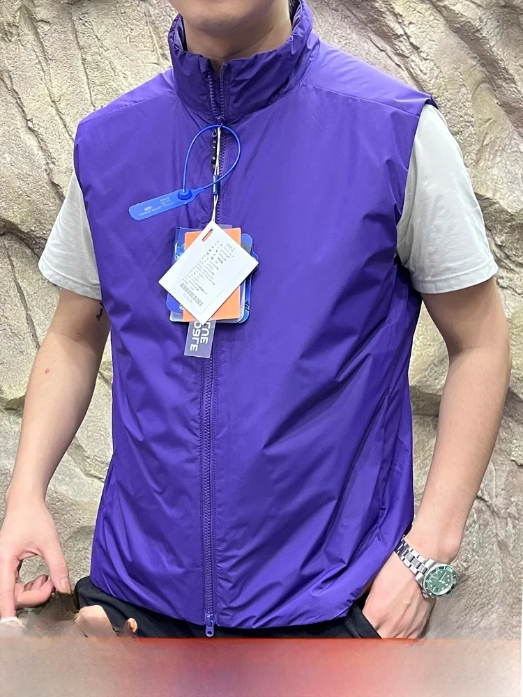 

Уличная футболка, водонепроницаемый жилет из технического хлопка, теплый, ветрозащитный, осенне-зимний, элитный, на подкладке, светоотражающий
