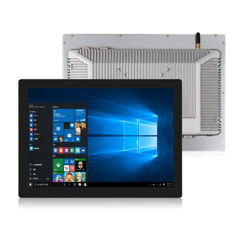 

Win10 I5 4th gen 4G+64G Aluminum all in one pc wall mounted industrial capacitive touch screen panel tablet pc