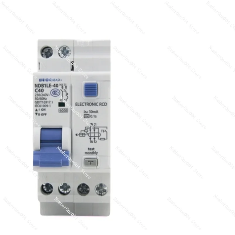 NDB1LE-40C Series 1PN Small Circuit Breaker Leakage Protection Air Switch 30mA