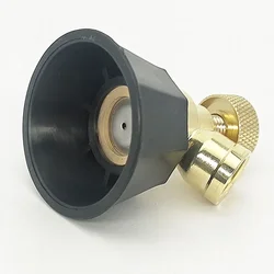 High Pressure Nozzle Alloy Black Cyclone Nozzle Agricultural Atomization Adjustable Sprinkler Irrigation Air Spray Nozzle