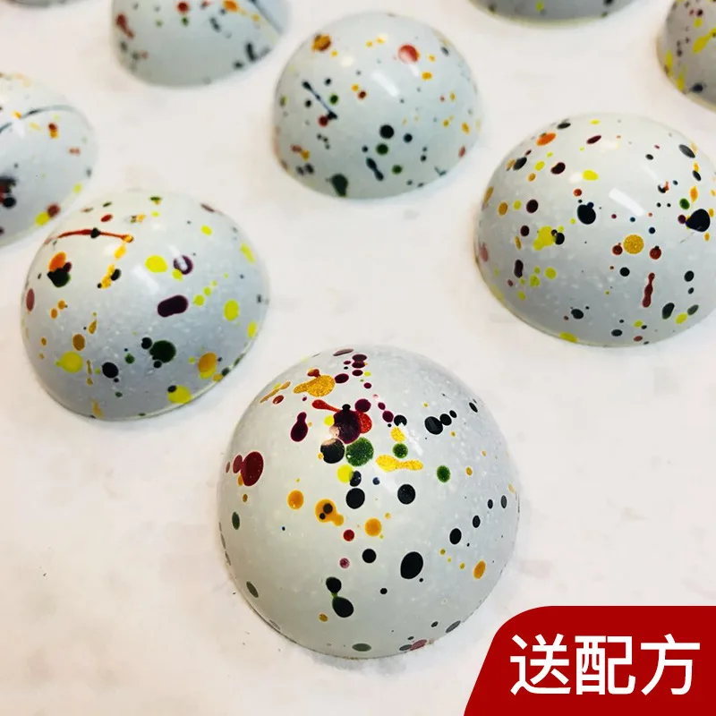 

AKOKO10CMHandmade Chocolate MaterialPCHard Mold2Half-round Plastic MoldPC10019