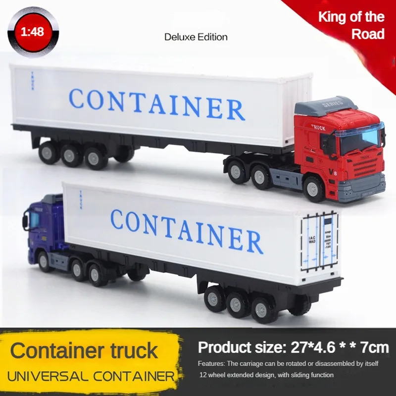 1:43 6 Stil europäischen Transporter Modell Spielzeug Scania Legierung Container Tank Schlamm LKW Fahrzeug Transporter LKW Modell Spielzeug