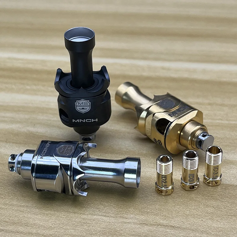 YFTK Monarchy MOBB MS RBA Scepter Style RBA Bridge 316SS Billet BB Boro Tank Vape Mod 4 2.5/3/3.5/4 replacement coil - gallery image 4