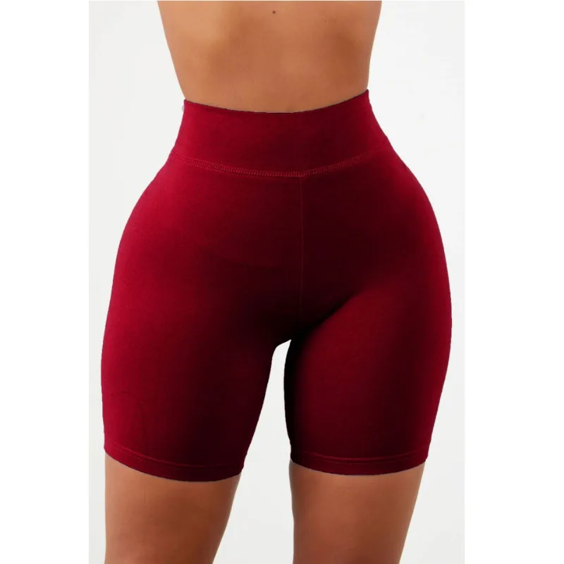 

Sports Yoga Shorts Push Up Short Leggings Women Sexy Cycling Running Fitness Casual High Waist Knee-Length Gym Shorts