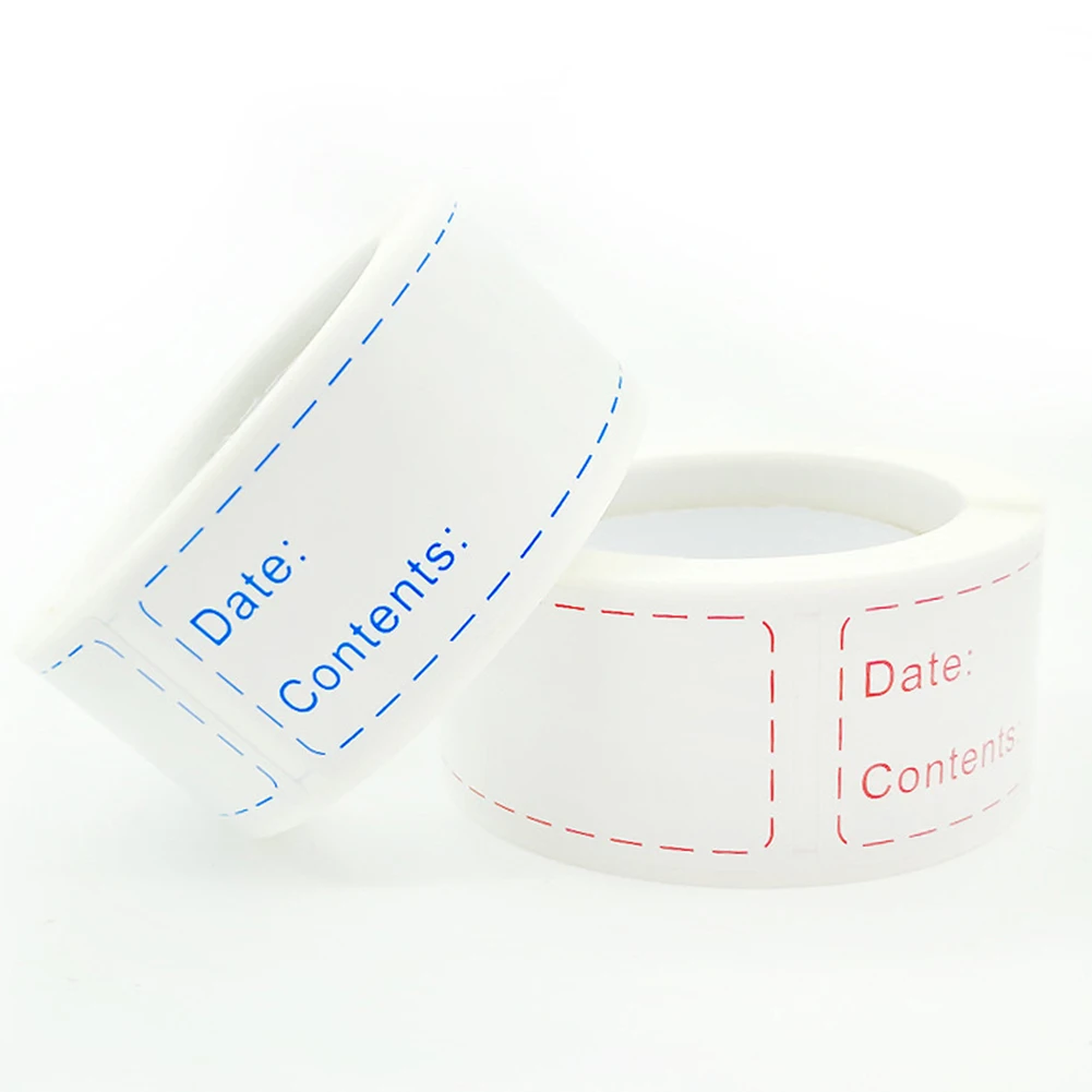 250Pcs Dissolvable Food Labels No Adhesive Residue Kitchen Storage Label Paper Food Date Label Stickers for Home Kitchen view 3