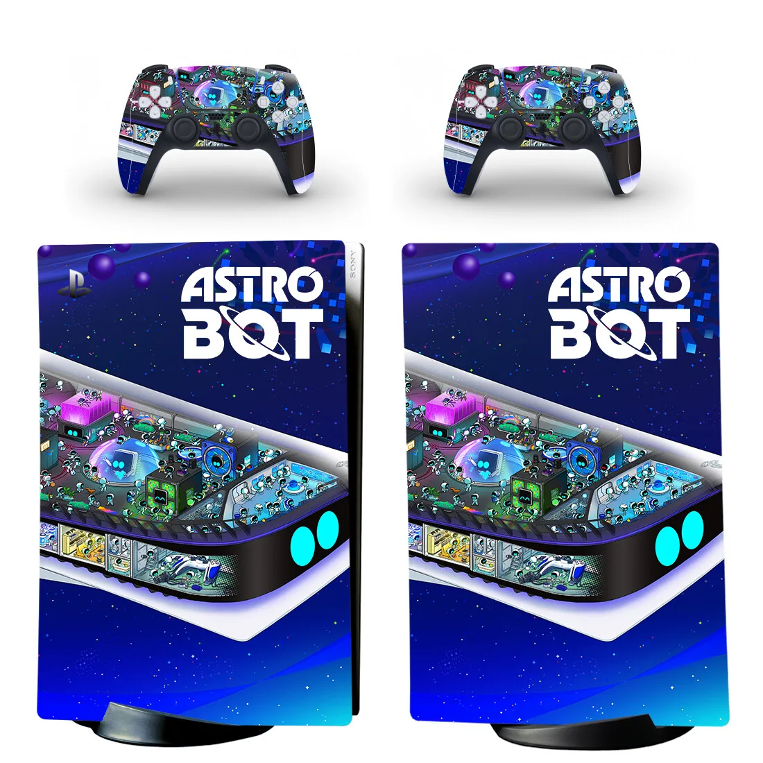 Game Astro Bot PS5 Digital Skin Sticker Protector Decal Cover for Console Controller PS5 Digital Sticker Vinyl