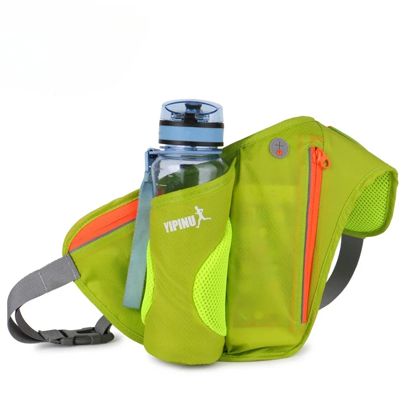 Bolsa para correr, riñonera deportiva, riñonera Unisex, funda de bolsillo para teléfono móvil, gimnasio, ciclismo, senderismo, caminar con bolsas para botellas de agua