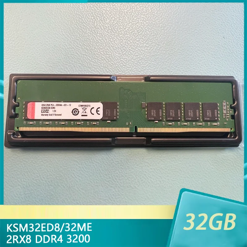 KSM32ED8/32ME For Kingston 32GB 2RX8 DDR4 3200 PC4-3200AA Server Memory Fast Ship High Quality