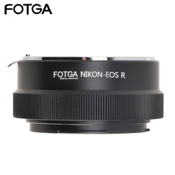 FOTGA Lens Mount Adapter Ring For Nikon Lens to R3 R5 R5C R6 Mark II R7 R8 R10 Camera For Canon EOS R Mount Mirrorles Camera