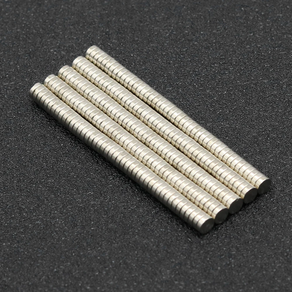 100/200/500/1000 Pcs 4x1.5 mm Powerful Magnets Neodymium Magnet For Fridge Small Magnets DIY Magnets For Fishing Circle Magnet