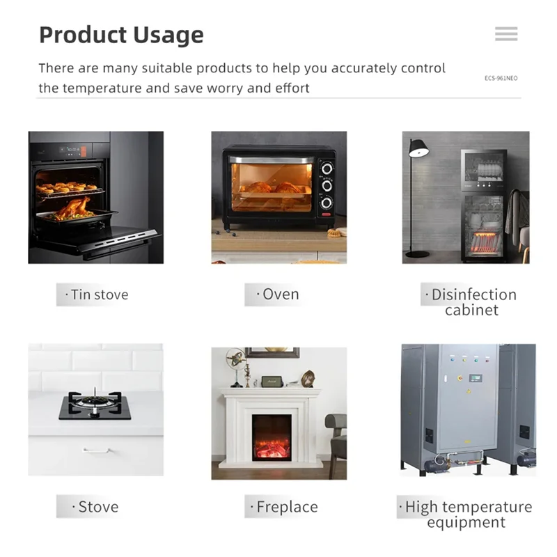 

Цифровой термостат, гигростат, регулятор температуры и влажности, регулятор отопления, охлаждения, ECS-961NEO-A57X