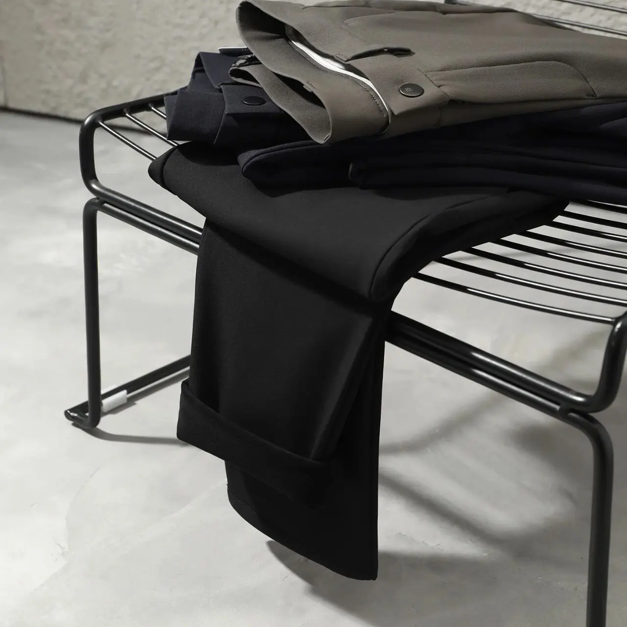 

Мужские повседневные брюки Slim Fit, удобные тонкие теплые брюки из нейлона, полиэстера, спандекса, меди, амиака