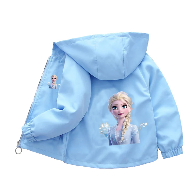 frozen 2 Spring and Autumn Girls Cartoon Jacket Girls hello kitty Outing Clothes Jacket Children outwear girl baby coat 1-10Year