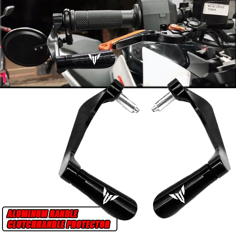 For MT03 MT-03 MT-07 MT-09 MT-10 MT-15 MT-125 ALL Year Motorcycle CNC Handlebar Grips Guard Brake Clutch Levers Guard Protector