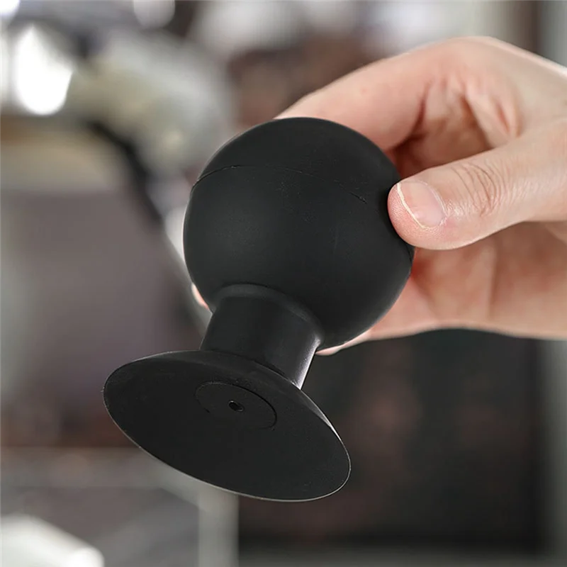 AT05-Espresso Coffee Puck Remover Tool Vacuum Style Coffee Knock Box Espresso Coffee Waste Grounds Taker Grind Waste Bin Collect
