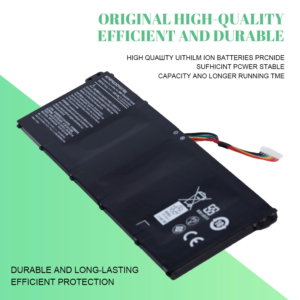 

AC14B18J Новый аккумулятор для Acer Aspire E3-111 E3-112 E3-112M ES1-531 MS2394 B115-MP EX2519 N15Q3 N15W4