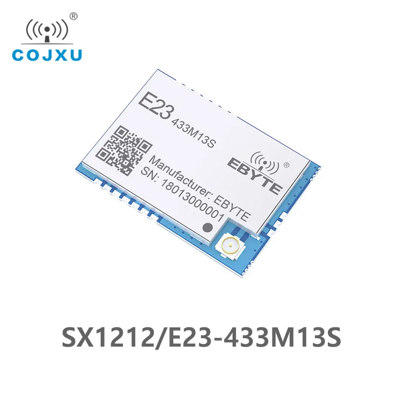 Cojxu E23-433M13S 20mW wireless transceiver module 433MHz sx1212 800m range wireless communication iot module ipx rf interface