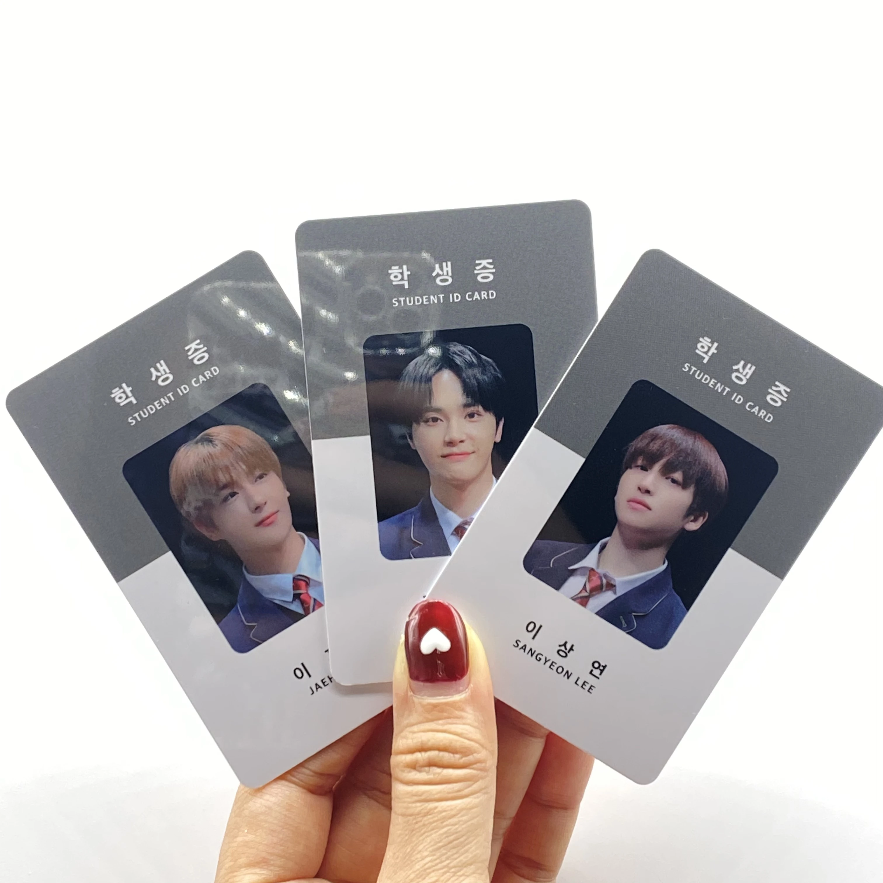 Cartão de visita plástico espelhado de boa venda com envelope de código Qr