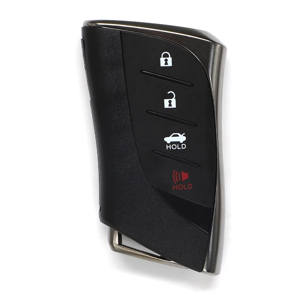 3B/4B 원격 키 쉘 원격 자동차 키 케이스 Fob 새로운 Lexus RX ES IS UX 용 작은 키 삽입