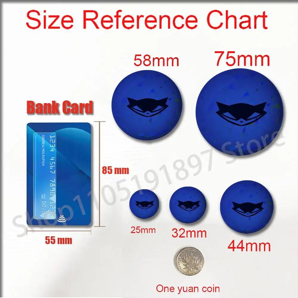 S-Sly C-Cooper Badge For 32mm 25mm 75mm 44mm 58mm Round Pin Brooch Insignia Cover Backpack