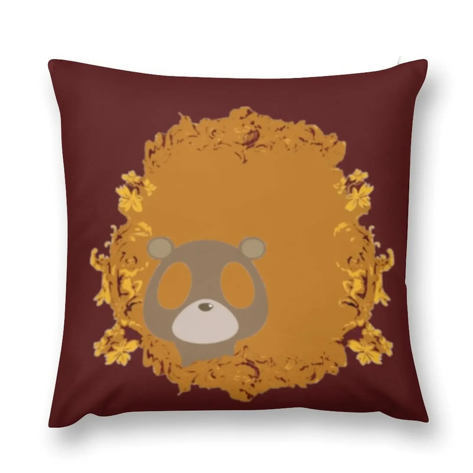 Kanye West Bear- College Dropout Throw Pillow Luxury Pillow Case Sitting Cushion pillow