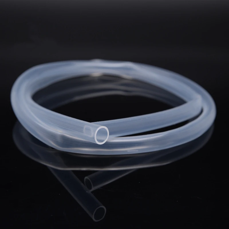 Tubo flessibile in gomma siliconica trasparente trasparente per uso alimentare da 1M 4 5 6 7 8 9 10 11 12 14 16 Mm di diametro esterno tubo flessibile in Silicone