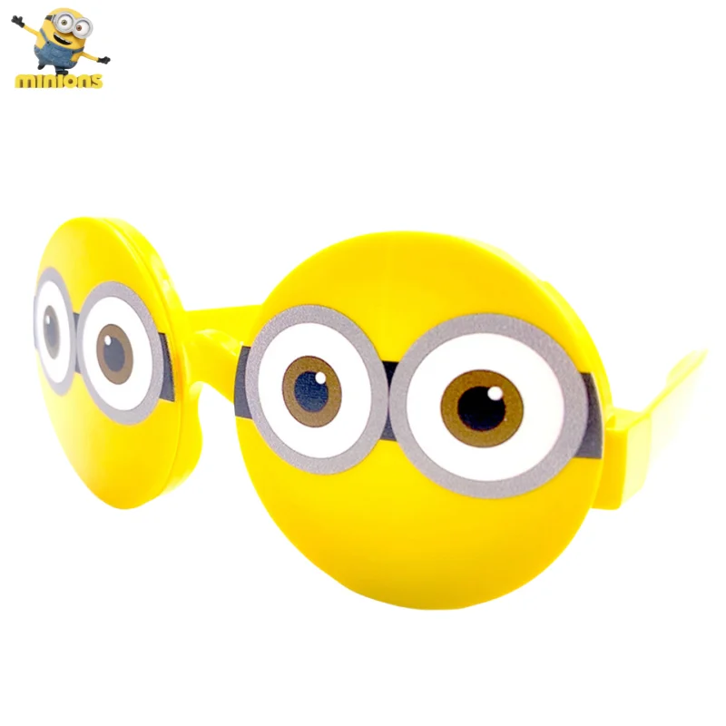 Lunettes 3D polarisées pour enfants, lunettes de dessin animé, lunettes de film, personnalité créative, circulaire, méprisable, Me, Minions, anime, vente en gros