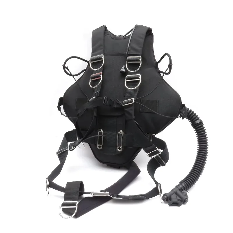 

Buoyancy Control Device Vest Lift 35lbs Sidemount BCD Scuba Diving BCD for Technical Diving Training