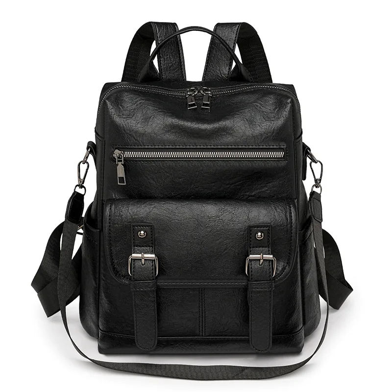 New Arrival Hot Sell Women Backpack Purse Leather Ladies PU Backpack  Fashion Design Rucksack Travel Daypacks Shoulder Bag