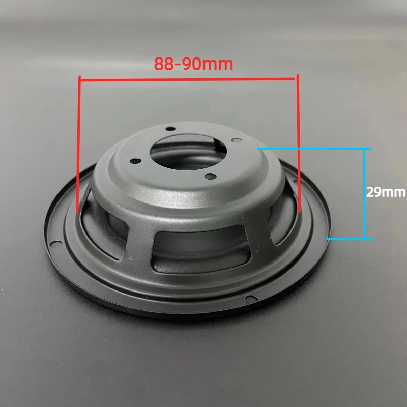 GHXAMP 4 inch 116mm CD Pattern Bass Radiator Passive Diaphragm Plate Audio accessories DIY 2PCS (Not a speaker)